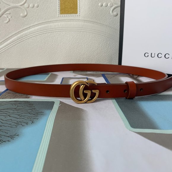 Leather belts with Gucci buckle main image 7